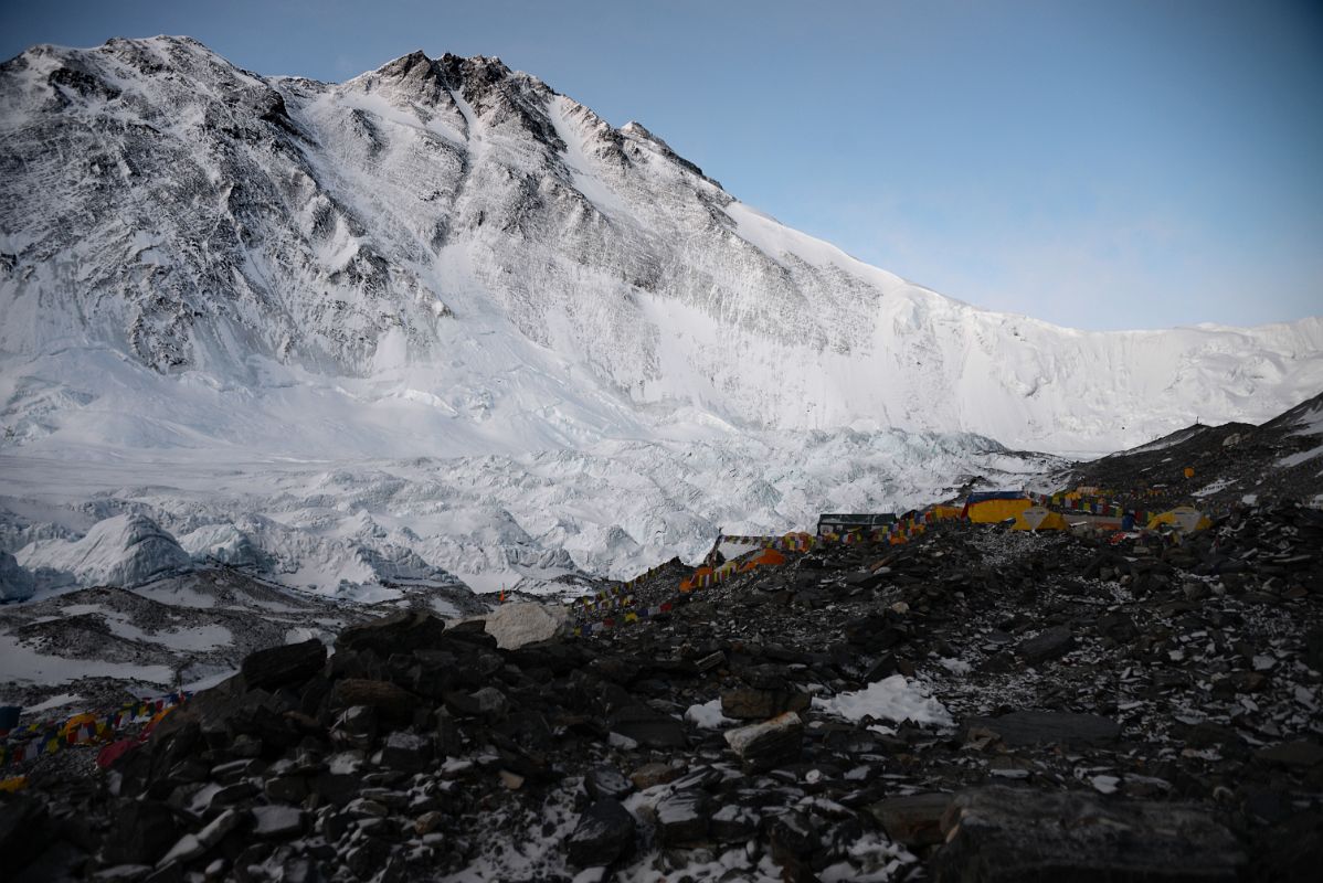 12 Mount Everest North Face And ABC Just Before Sunrise From Mount Everest North Face Advanced Base Camp 6400m In Tibet